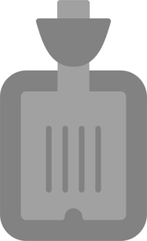 Hot Water Bottle Vector Icon