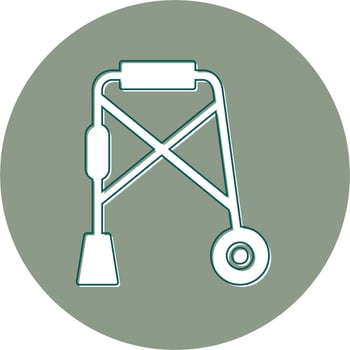 Walker Vector Icon