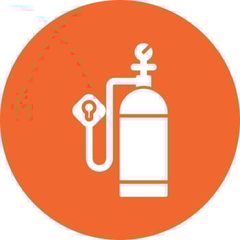 Oxygen Tank Vector Icon