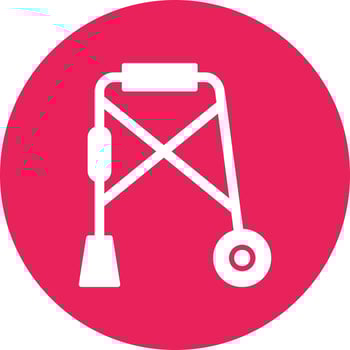 Walker Vector Icon