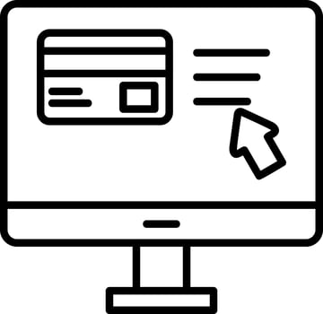 Online Payment Vector Icon
