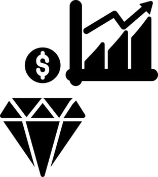 Diamond Vector Icon