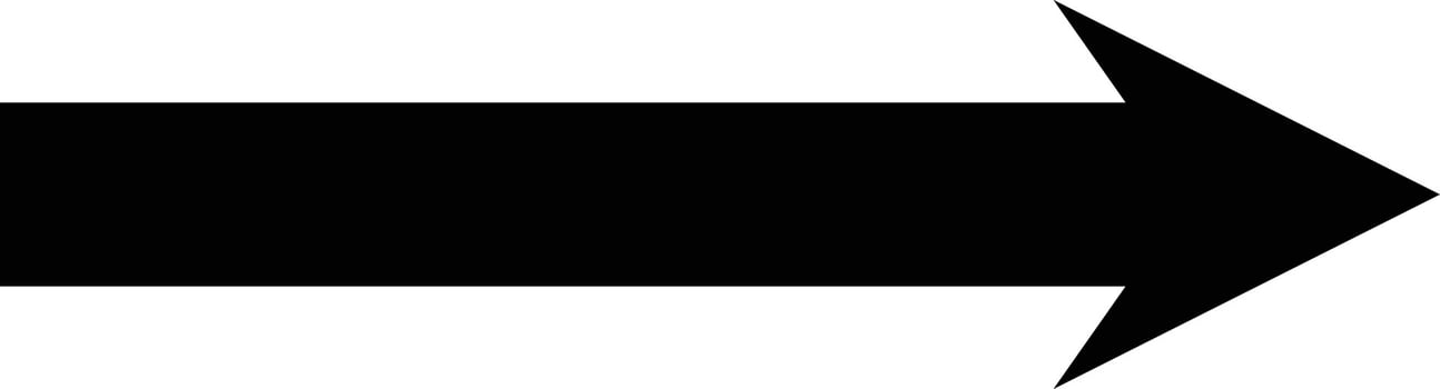 Direction Arrow, Pointer for Indicating Direction. vector