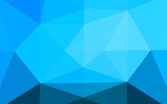 Light BLUE vector abstract polygonal layout.