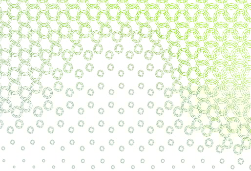 Light green vector texture with disks.