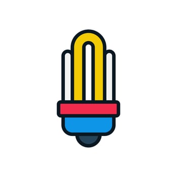 light bulb icon for your website design, logo, app, UI. vector