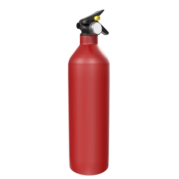 fire extinguisher isolated on transparent png
