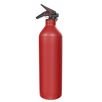 fire extinguisher isolated on transparent png