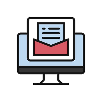 email icon for your website design, logo, app, UI. vector