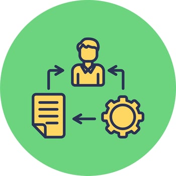 Process Vector Icon