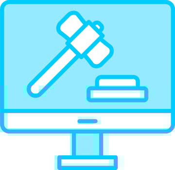 Auction Vector Icon
