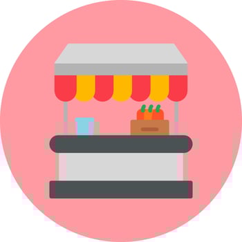 Market Vector Icon
