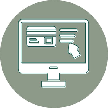 Online Payment Vector Icon