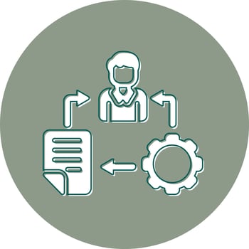 Process Vector Icon