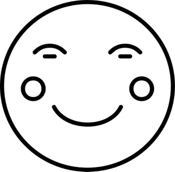 Blushing Vector Icon