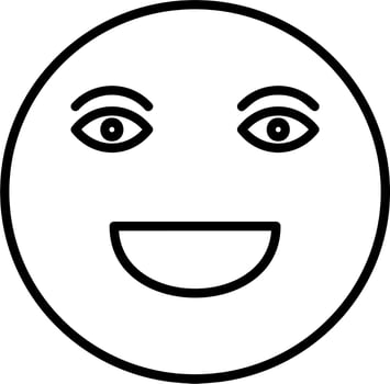 Cheerful Vector Icon
