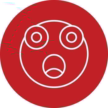 Astonished Vector Icon