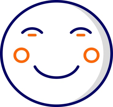 Blushing Vector Icon