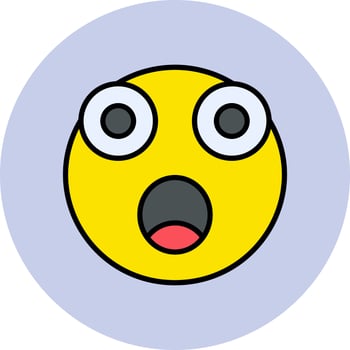 Astonished Vector Icon