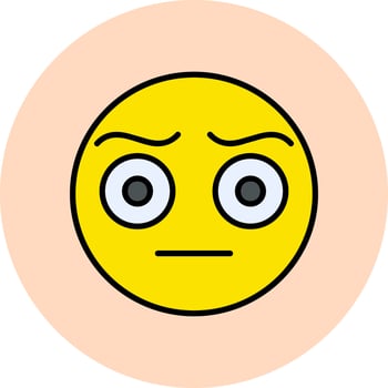 Perplexed Vector Icon