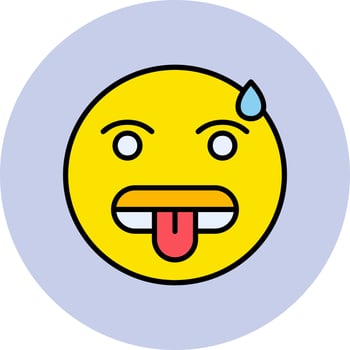 Hot Vector Icon