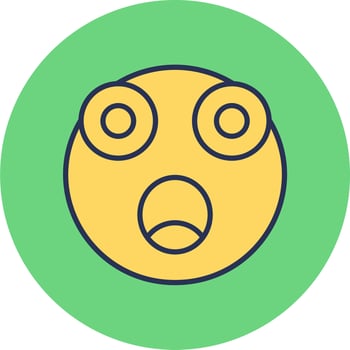 Astonished Vector Icon
