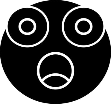 Astonished Vector Icon
