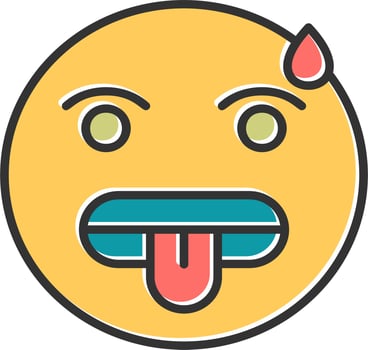 Hot Vector Icon
