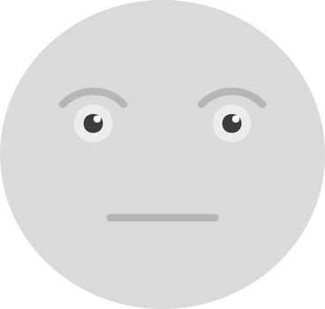 Poker Face Vector Icon