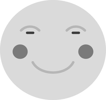 Blushing Vector Icon