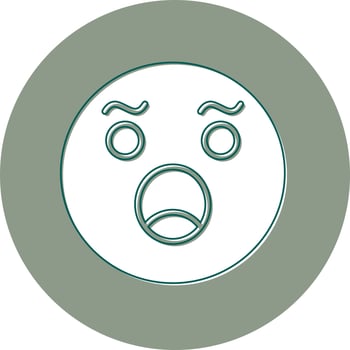 Shocked Vector Icon