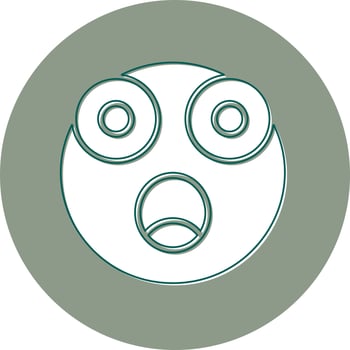 Astonished Vector Icon