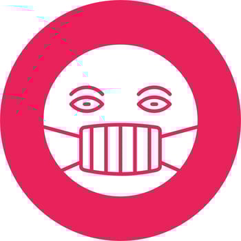 Face Mask Vector Icon