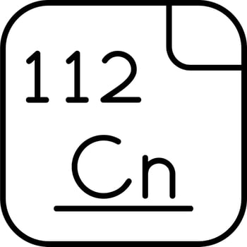 Copernicium Vector Icon