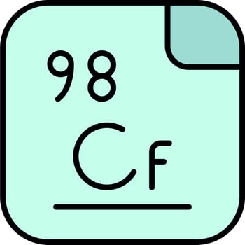 Californium Vector Icon