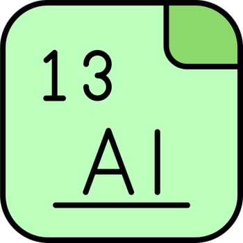Aluminum Vector Icon