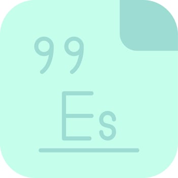 Einsteinium Vector Icon