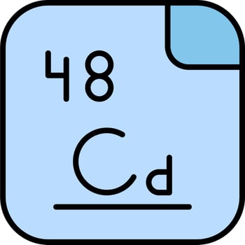 Cadmium Vector Icon