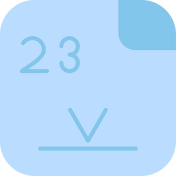 Vanadium Vector Icon