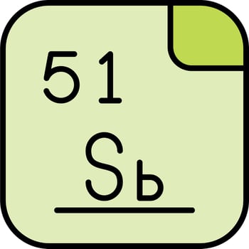 Antimony Vector Icon