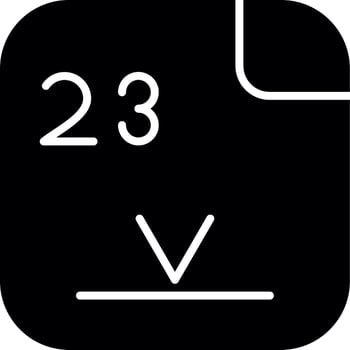 Vanadium Vector Icon