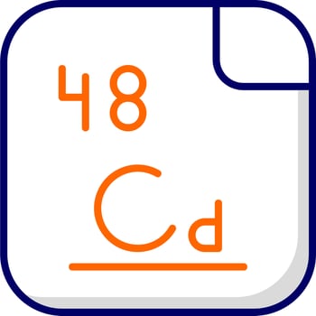 Cadmium Vector Icon