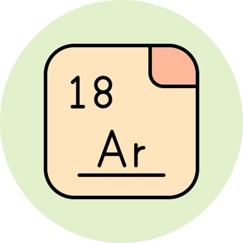 Argon Vector Icon