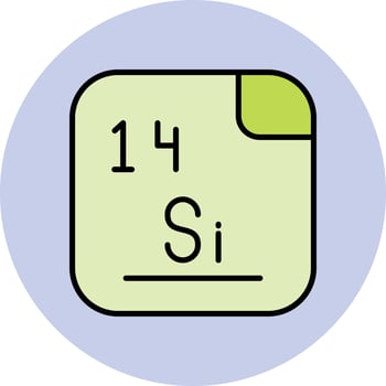 Silicon Vector Icon