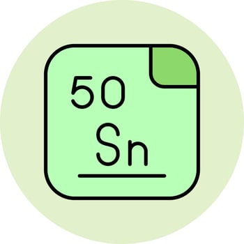 Tin Vector Icon