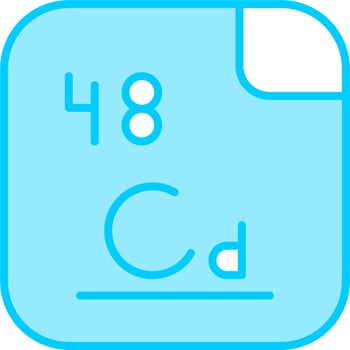 Cadmium Vector Icon