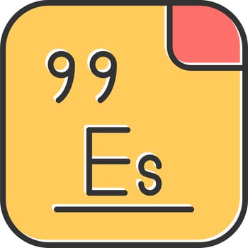 Einsteinium Vector Icon
