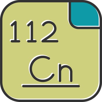 Copernicium Vector Icon