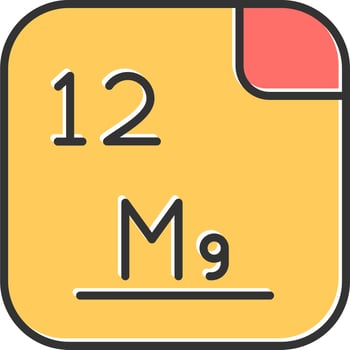 Magnesium Vector Icon