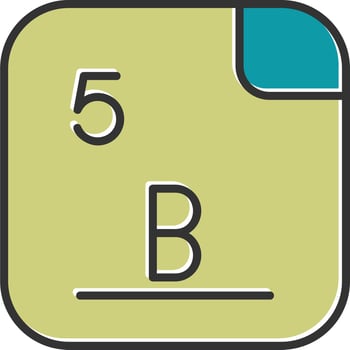Boron Vector Icon